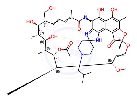 Chemical structure of 31-HydroxyrifabutinDISCONTINUED