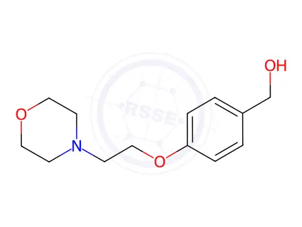 Chemical structure of (4-(2-Morpholinoethoxy)phenyl)methanol