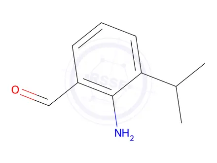 Chemical structure of 2-Amino-3-isopropylbenzaldehyde