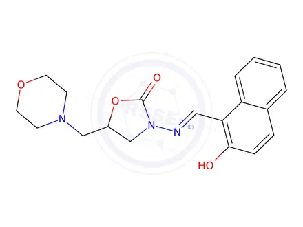 Chemical structure of AMOZ-HN