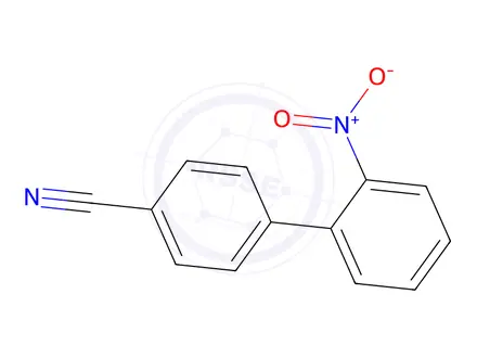 Chemical structure of 2'-Nitro-[1,1'-biphenyl]-4-carbonitrile