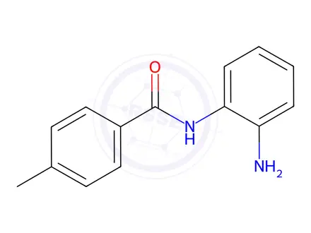 Chemical structure of N-(2-Aminophenyl)-4-methylbenzamide