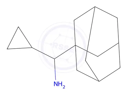 Chemical structure of Adamantan-1-yl(cyclopropyl)methanamine