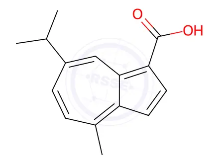 Chemical structure of Sodium Gualenate Impurity 22