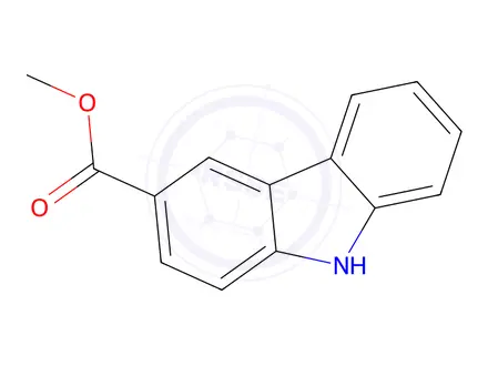 Chemical structure of Methyl 9H-Carbazole-3-carboxylate