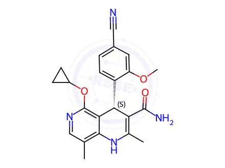 Chemical structure of Finerenone Impurity 6