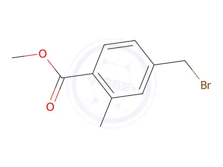 Chemical structure of Methyl 4-(Bromomethyl)-2-Methylbenzoate