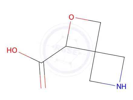 Chemical structure of 2-oxa-6-azaspiro[3.3]heptane-1-carboxylic acid