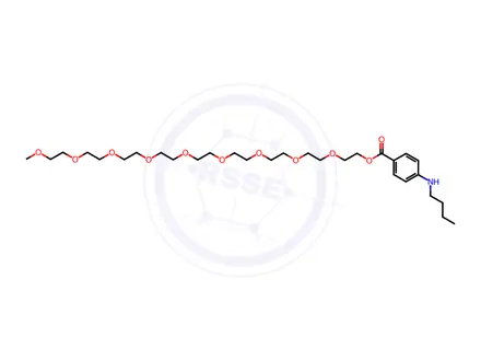 Chemical structure of Benzonatate