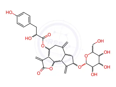 Chemical structure of Tectoroside
