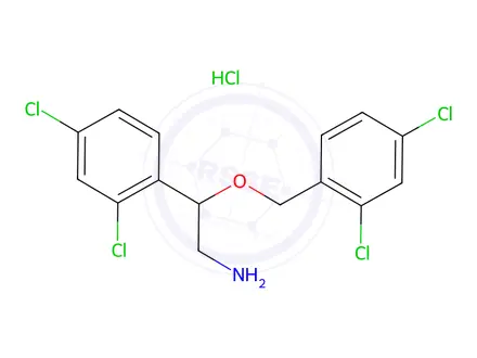 Chemical structure of Miconazole EP Impurity C Hydrochloride