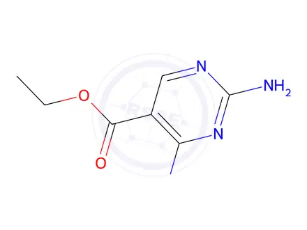Chemical structure of Ethyl 2,4-Diaminopyrimidine-5-carboxylate