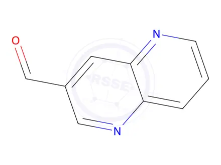 Chemical structure of 1,5-Naphthyridine-3-carbaldehyde