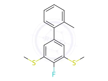 Chemical structure of (4-FLUORO-2'-METHYL-[1,1'-BIPHENYL]-3,5-DIYL)BIS(METHYLSU