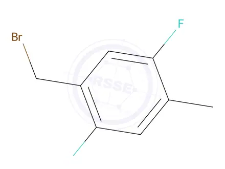 Chemical structure of 2,5-Difluoro-4-methylbenzylbromide