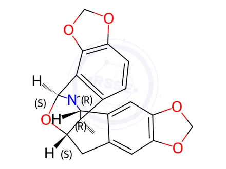 Chemical structure of Corynoloxine