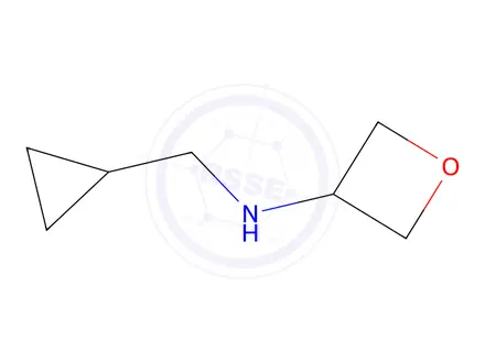 Chemical structure of n-(Cyclopropylmethyl)oxetan-3-amine