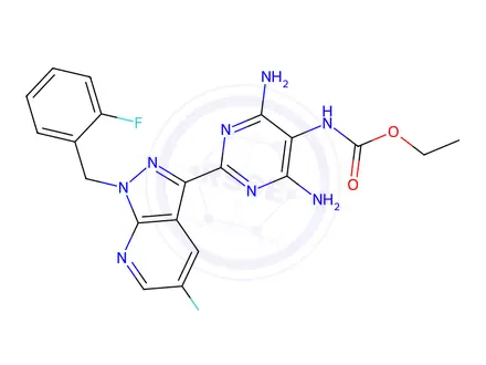 Chemical structure of Vericiguat Impurity 18