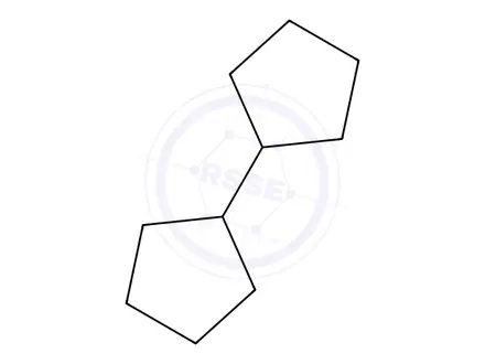 Chemical structure of Cyclopentylcyclopentane