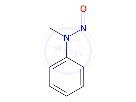 Chemical structure of N-Methyl-N-phenylnitrous amide