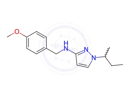 Chemical structure of 1-sec-butyl-N-(4-methoxybenzyl)-1H-pyrazol-3-amine