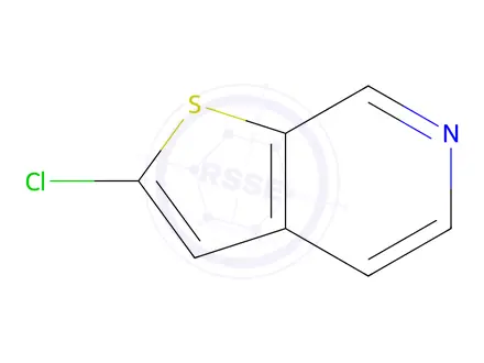 Chemical structure of 2-Chlorothieno[2,3-c]pyridine