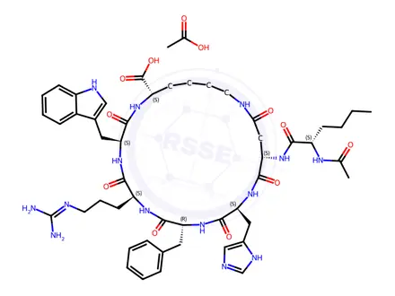 Chemical structure of Bremelanotide Impurity 2