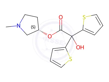 Chemical structure of Tiotropium Bromide Impurity 60