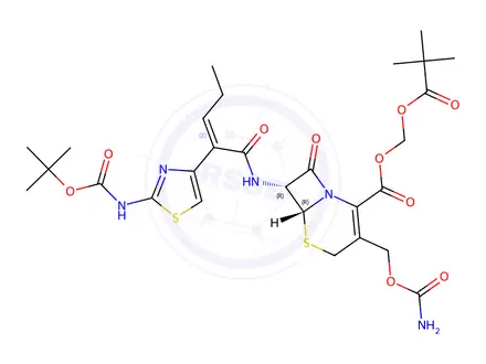 Chemical structure of Cefcapene Pivoxil Impurity 93