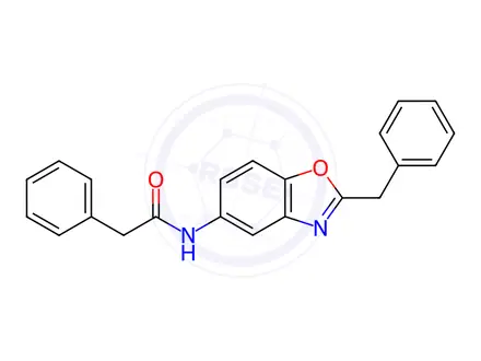 Chemical structure of N-(2-Benzylbenzo[d]oxazol-5-yl)-2-phenylacetamide
