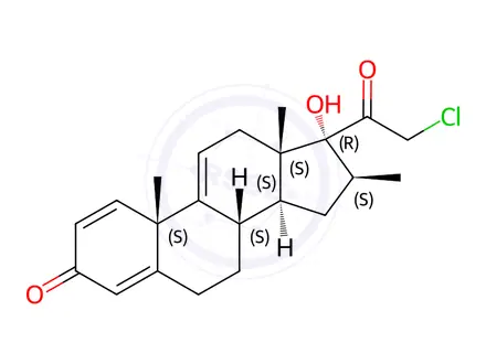 Chemical structure of Betamethasone Impurity 210