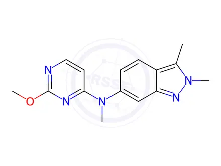 Chemical structure of Pazopanib Impurity 15