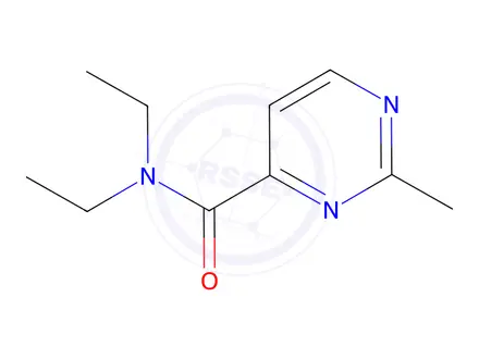 Chemical structure of n,n-Diethyl-2-methylpyrimidine-4-carboxamide
