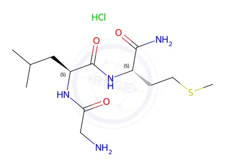 Chemical structure of Substance P (9-11)