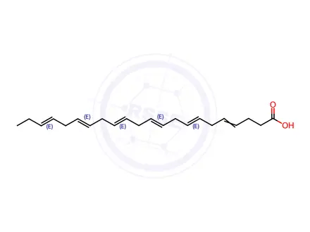 Chemical structure of cis-4,7,10,13,16,19-Docosahexaenoic acid