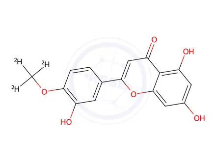 Chemical structure of Diosmetin-d3