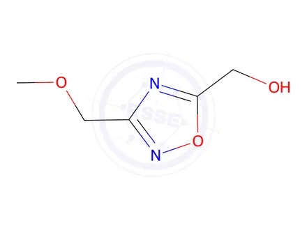 Chemical structure of (3-(Methoxymethyl)-1,2,4-oxadiazol-5-yl)methanol
