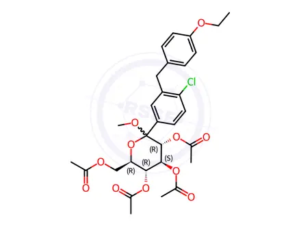 Chemical structure of Dapagliflozin Impurity 356