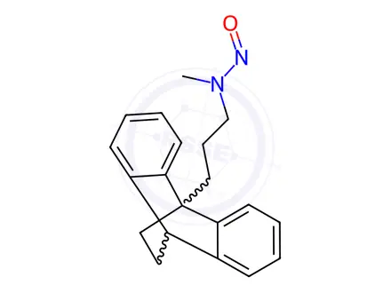 Chemical structure of N-Nitroso Maprotiline