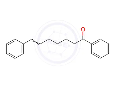 Chemical structure of 1,7-Diphenyl-6-hepten-1-one