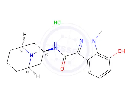 Chemical structure of 7-Hydroxy granisetron hydrochloride, 98%