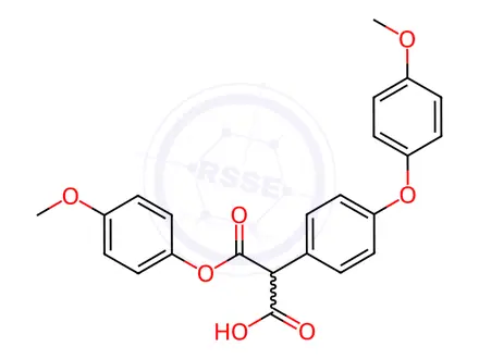 Chemical structure of Latamoxef Impurity 97