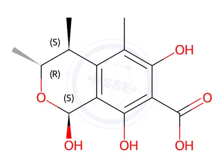 Chemical structure of Citrinin Impurity 1