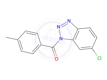 Chemical structure of (6-Chloro-1H-benzo[d][1,2,3]triazol-1-yl)(p-tolyl)methanone