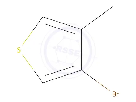 Chemical structure of 3-Bromo-4-methylthiophene