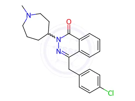 Chemical structure of Azelastine