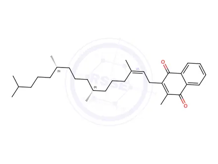 Chemical structure of Phytonadione Impurity E