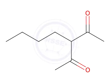 Chemical structure of 3-N-Butyl-2,4-pentanedione