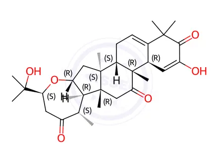 Chemical structure of Cucurbitacin IIa
