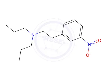 Chemical structure of N,N-Dipropyl-3-nitro-benzeneethanamine